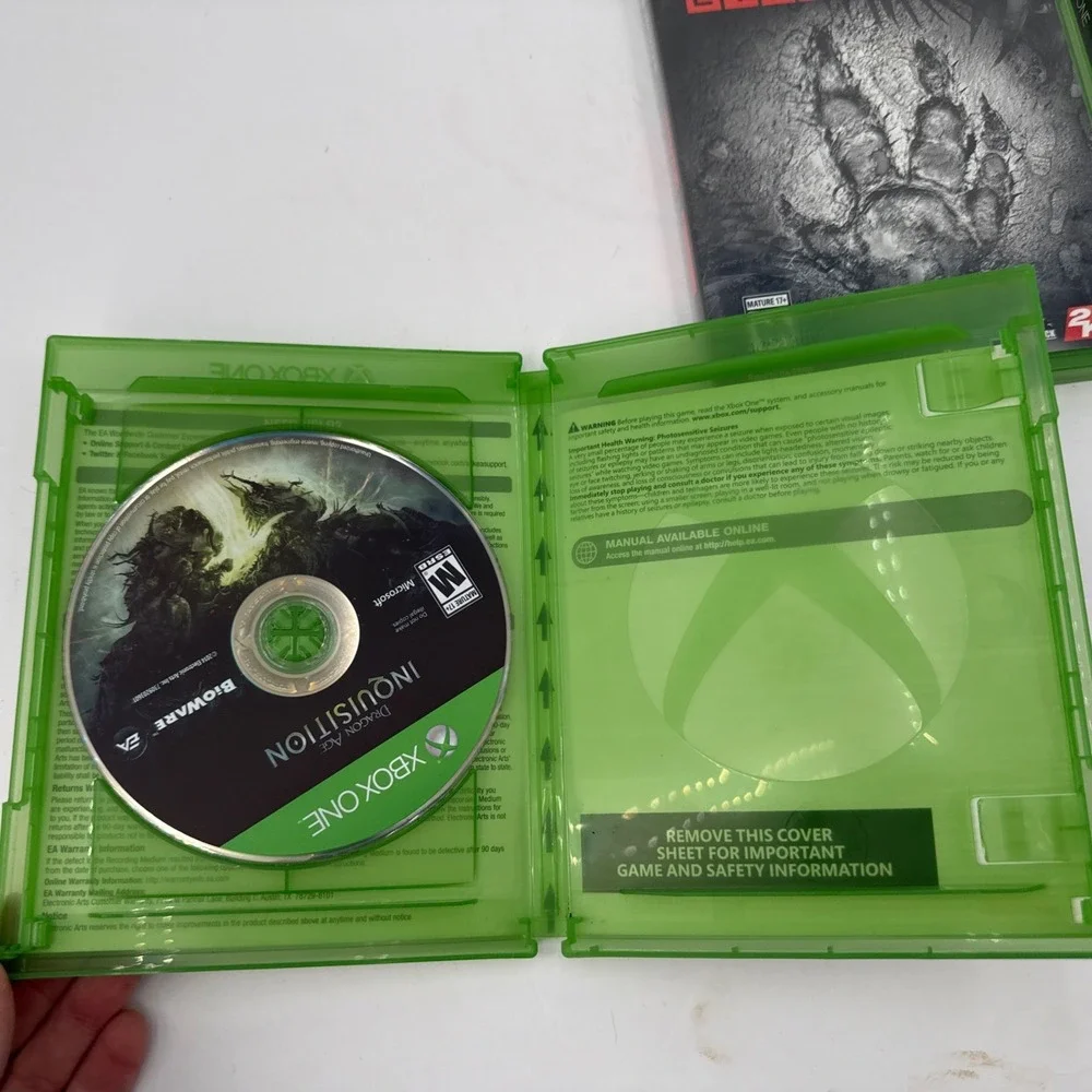 Dead Rising 3 Evolve Dragon Age Xbox One Lot Of 3 Games